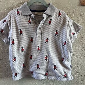 Boys Polo With Embroidery Detail